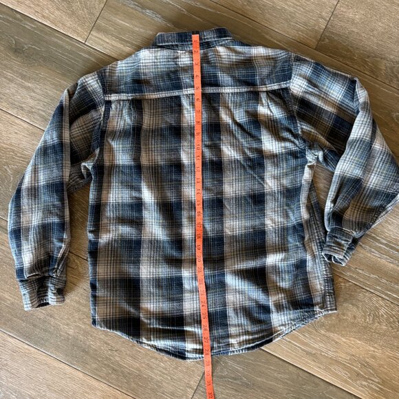 Wolverine Men's thermal lined flannel plaid workshirt size medium - Picture 5 of 9